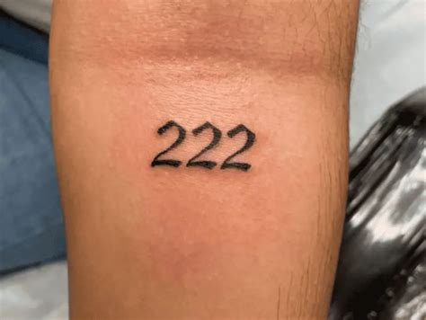 222 tattoo|222 Tattoo Meaning and Symbolism